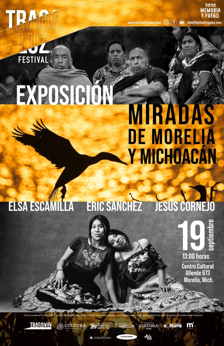 SeCultura invita a inauguración de la expo fotográfica «Miradas de Morelia y Michoacán»