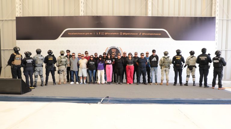 Tras captura de “El Señor de la T”, FGE y autoridades estatales y federales detienen a 18 personas más