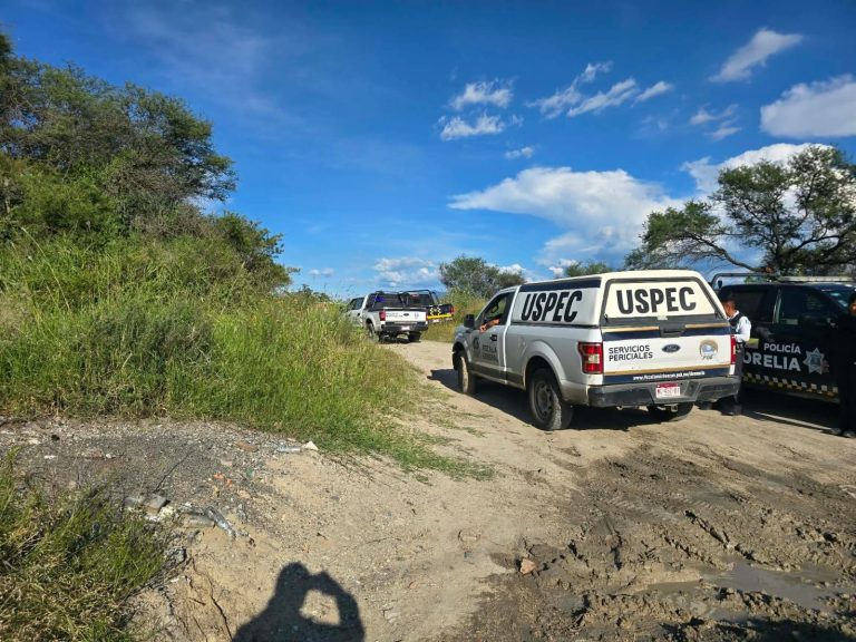 Localizan a hombre asesinado en brecha cercana a la Antigua Hacienda de Atapaneo