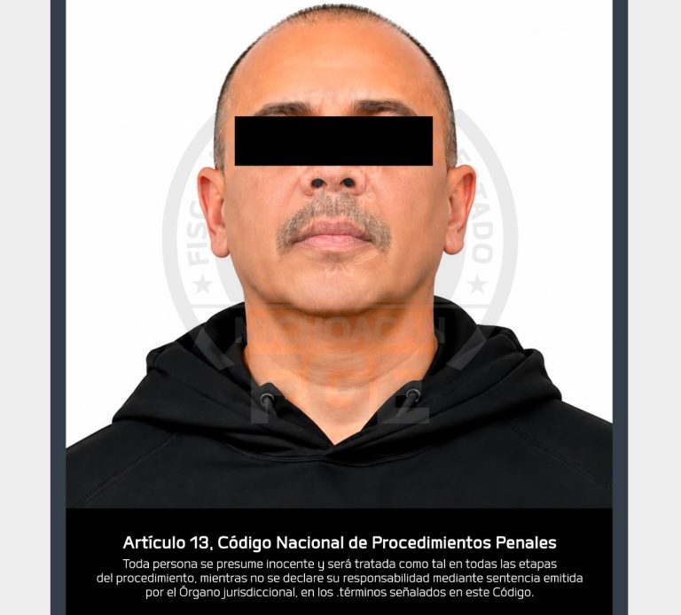 Detienen a “El señor de la T”, operador criminal en Michoacán: García Harfuch