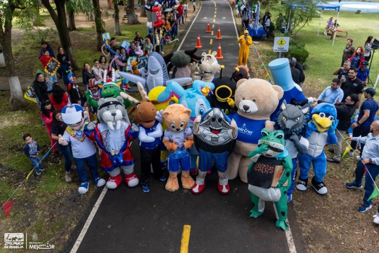 Zoológico de Morelia te invita a la carrera de botargas por aniversario del Parque 150