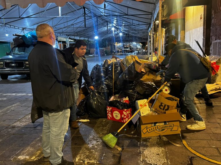 Tras Grito y el desfile en Morelia se retiraron más de 70 toneladas de basura