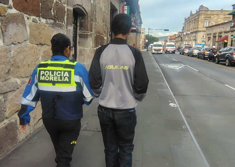 Frustra Policía Turística de Morelia intento de extorsión telefónica