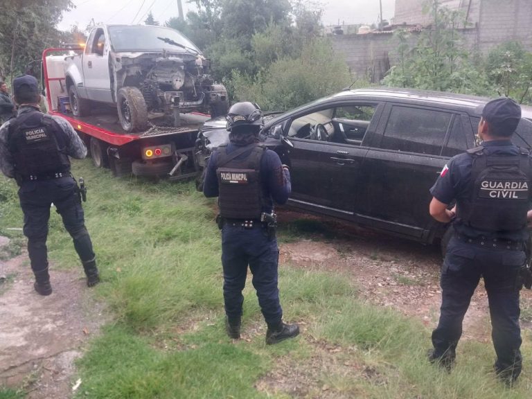 Localizan 2 vehículos robados durante operativo de búsqueda de Iván Alexis en Villa Madero