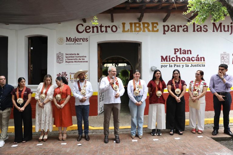 Más de 32 mil michoacanas han recibido atención integral en los Centros LIBRE para Mujeres: Bedolla