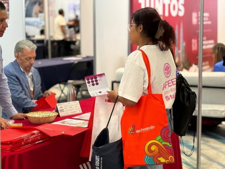 Impulsa Michoacán conectividad comercial y turística en la Expo AFEET Querétaro 2026