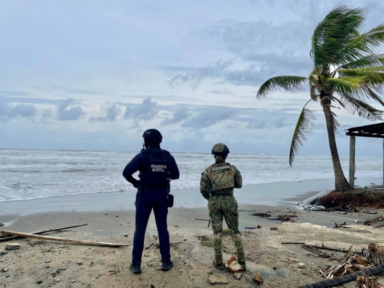 Guardia Civil despliega elementos para atender afectaciones por huracán Polo