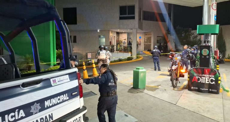 Balean a motorepartidor durante intento de asalto, al oriente de Uruapan