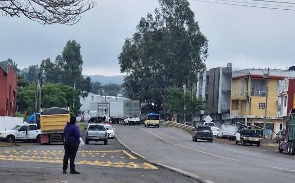 Bloquean carretera y alcaldía de Peribán, exigen liberación de detenido en posesión de animales exóticos