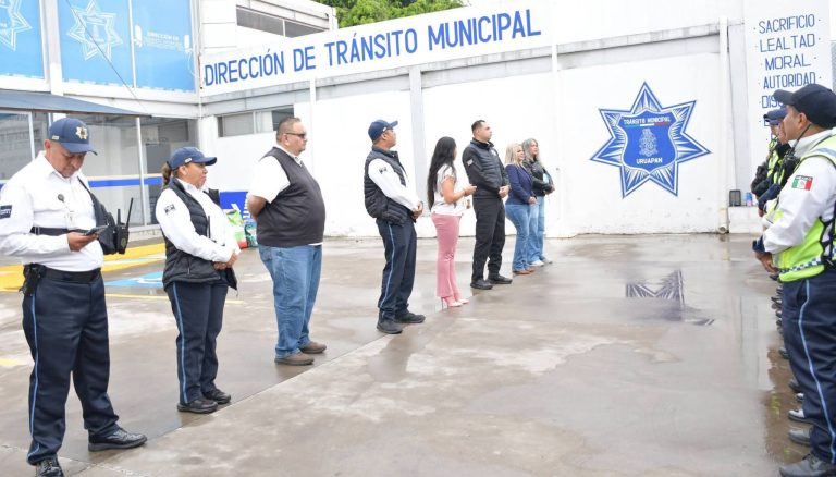 Se capacita Tránsito de Uruapan para prevenir agresiones y accidentes contra animales