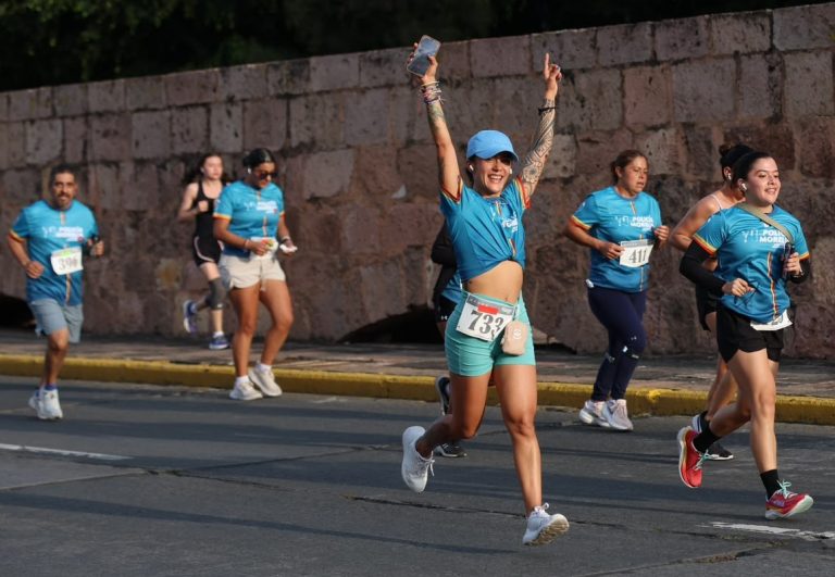Policía Morelia reúne a más de mil 200 atletas en carrera solidaria