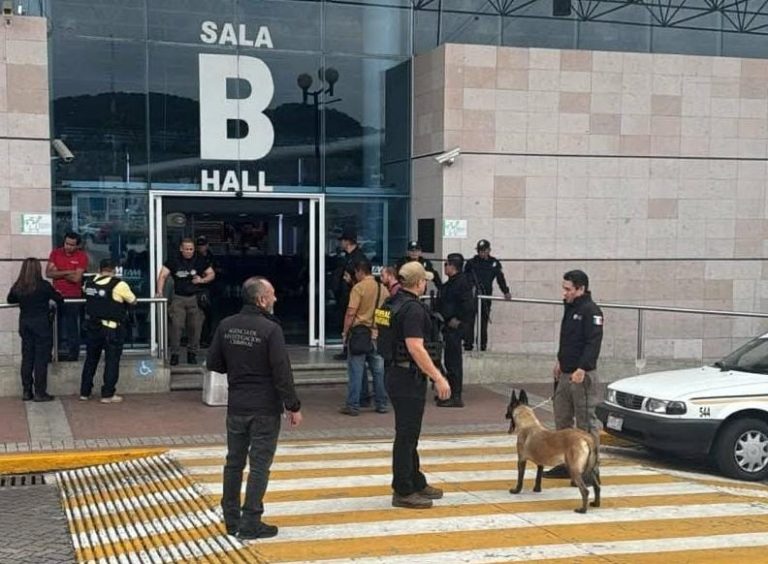Pareja es detenida por agentes federales en la Terminal de Autobuses de Morelia; decomisan varios kilos de marihuana