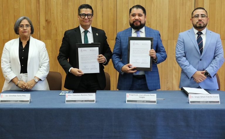 Tribunal de Disciplina Judicial fortalece su labor con convenios en materia de derechos humanos y anticorrupción