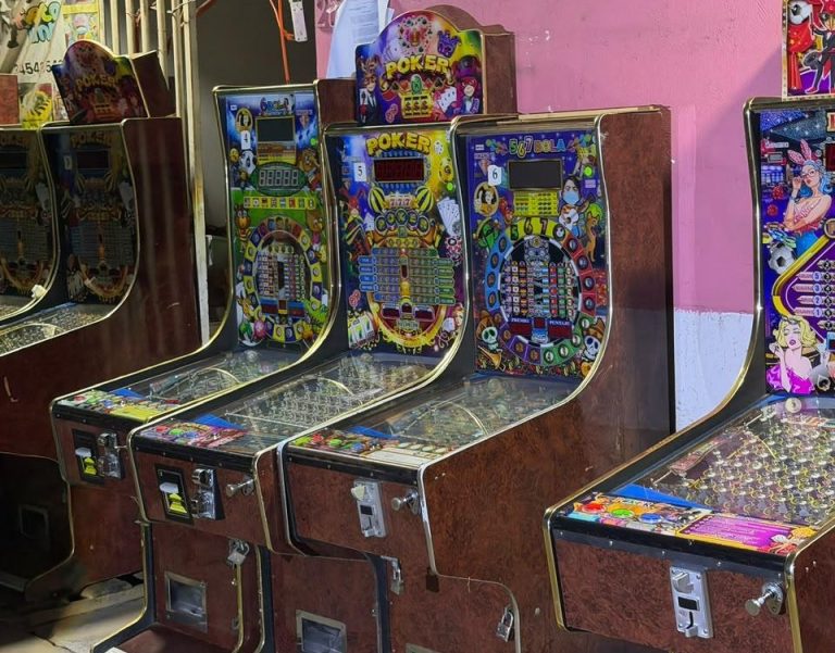 Ejecutan 22 cateos en Morelia y Los Reyes; asegura 154 máquinas tragamonedas y un mapache