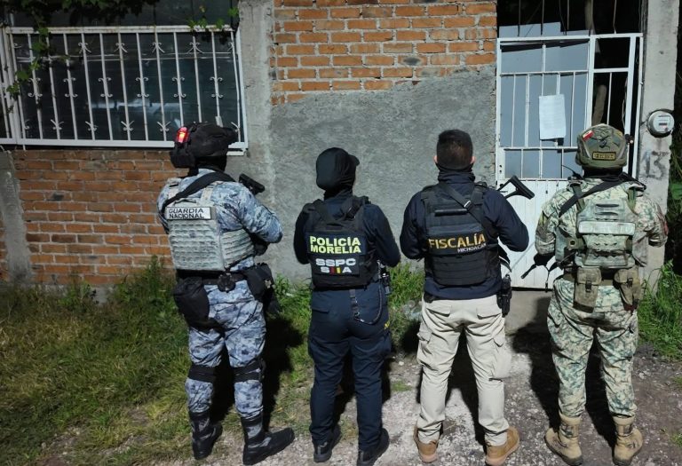 Cateos en Morelia y Tarímbaro dejan un detenido y más de 2 mil 400 dosis de droga aseguradas