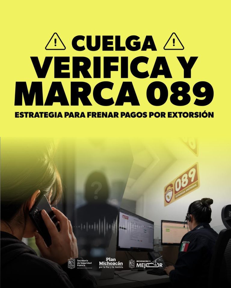 Avanza combate a la extorsión; informa SSP ladas relacionadas con más de 600 llamadas delictivas