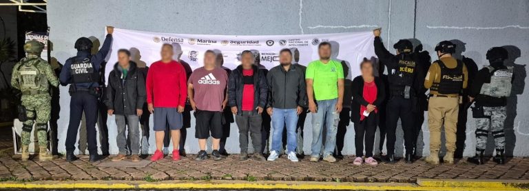 Detienen en Copándaro a siete implicados por despojo y extorsión agravados