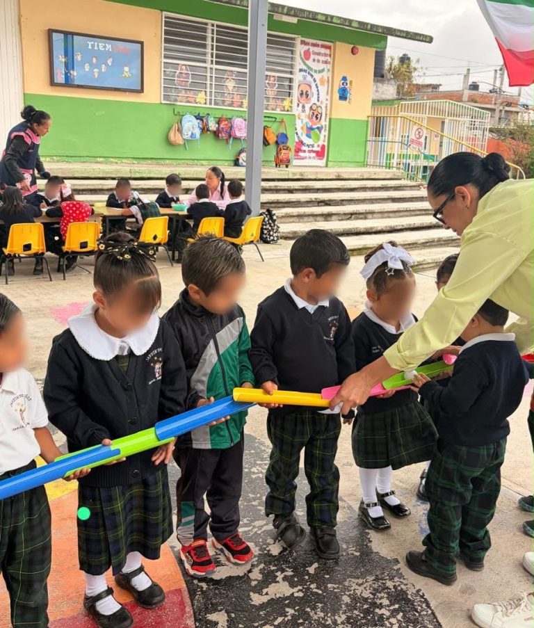 Ooapas fortalece la cultura del agua con niñas y niños del Jardín de Niños «Annie Jump Cannon»