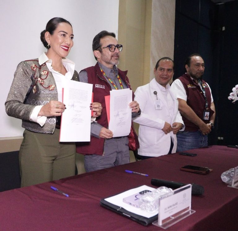 Formalizan IMSS y Zacapu donación de terreno