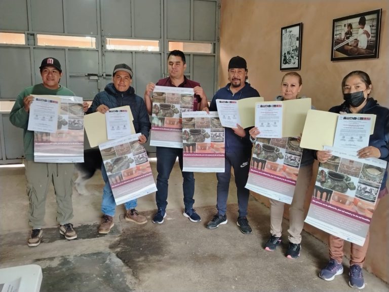 Coepris reconoce a talleres alfareros de Capula comprometidos con la salud