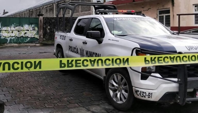 Delincuentes balean camioneta, en Uruapan
