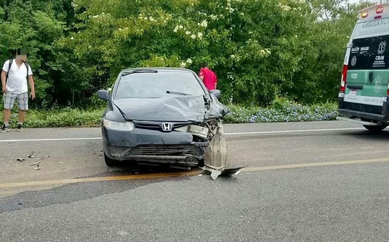Se registran dos accidentes vehiculares en distintos sitios de Huetamo
