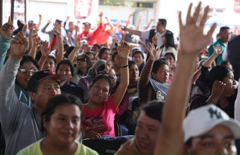 Acompaña IEM consulta en la comunidad de Acachuén sobre autogobierno y presupuesto directo