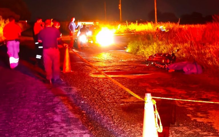 Motociclista muere en accidente sobre la carretera Vista Hermosa-El Capulín