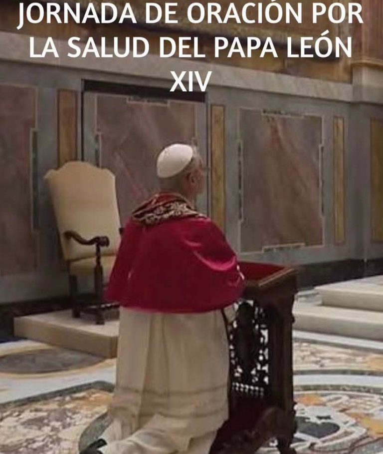 Inicia Iglesia Católica jornada de oración por la salud del Papa León XIV, en todo el mundo