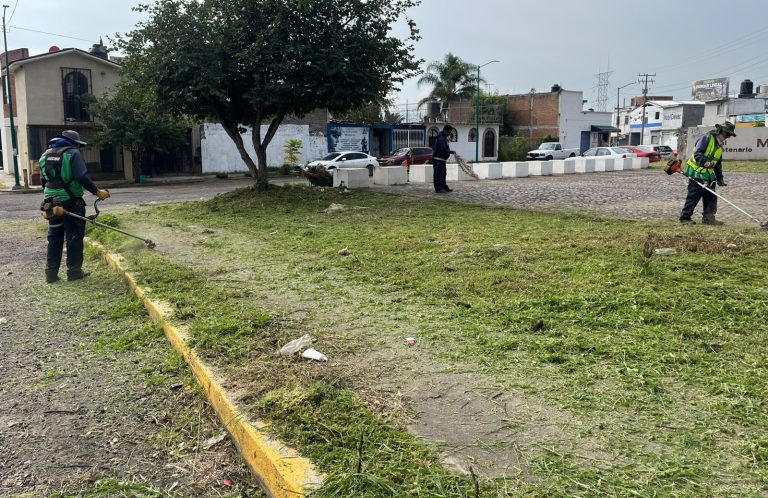 Realizan jornada de limpieza en Parque Lineal Bicentenario