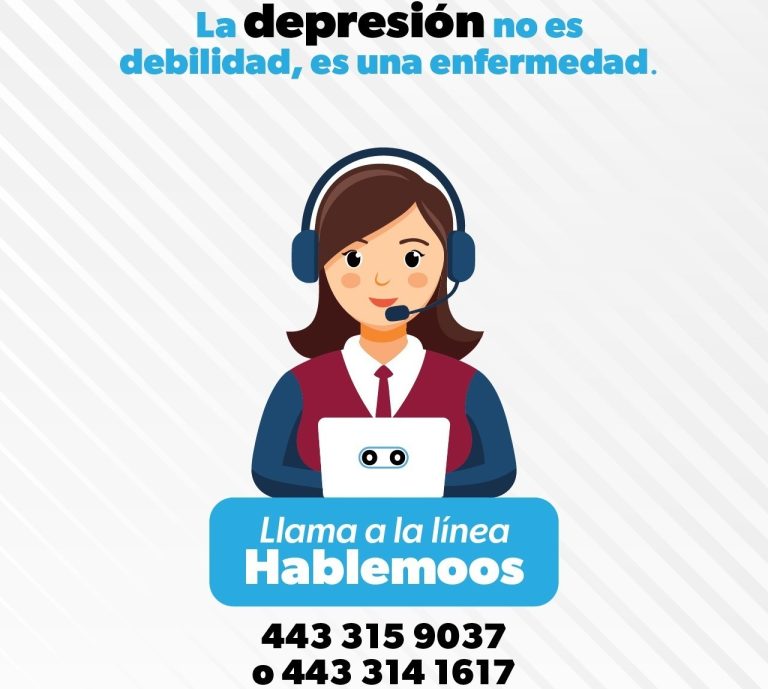 Ofrecen apoyo psicológico gratuito las 24 horas a través de la línea Hablemoos